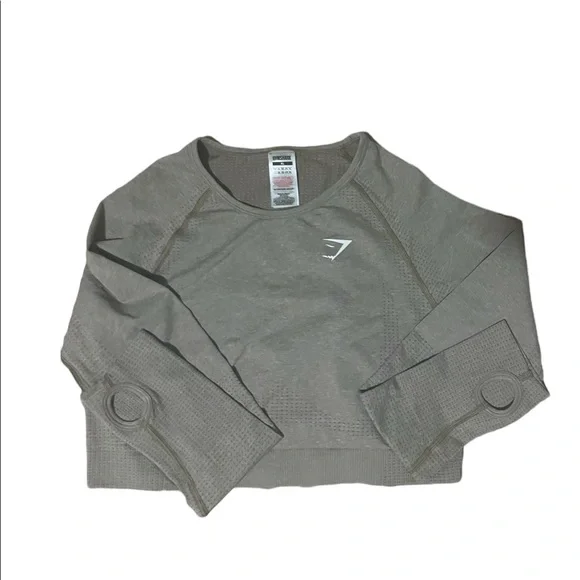 Gymshark Vital Seamless long sleeve crop top - Picture 3 of 5